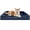 Dark Blue, variant on PayUSD Orthopedic Dog Bed for Extra Large Dogs Waterproof Memory Foam Dog Sofa Beds with Sides Non-Slip Bottom and Egg-Crate Foam Dog Bed with Removable Washable Cover,Brown (44" L x 32" W x 6.5" Th)
