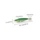 thumbnail image 2 of Soidarity Cebo falso de 8cm con anzuelos de calamar, señuelos de pesca de camarón de simulación, buena dureza, penetración de agua profunda al aire Pescar Naranja Soidarity OD024169-03, 2 of 6