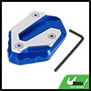thumbnail image 2 of Unique Bargains Motorbike Kickstand Pad Support Plate Parking Stand Side Stand Extension Pad Black for Yamaha MT07 XSR700 FZ-07, 2 of 6