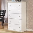 thumbnail image 6 of Signature Design by Ashley Bostwick Shoals 5 Drawer Wood Chest in White, 6 of 10
