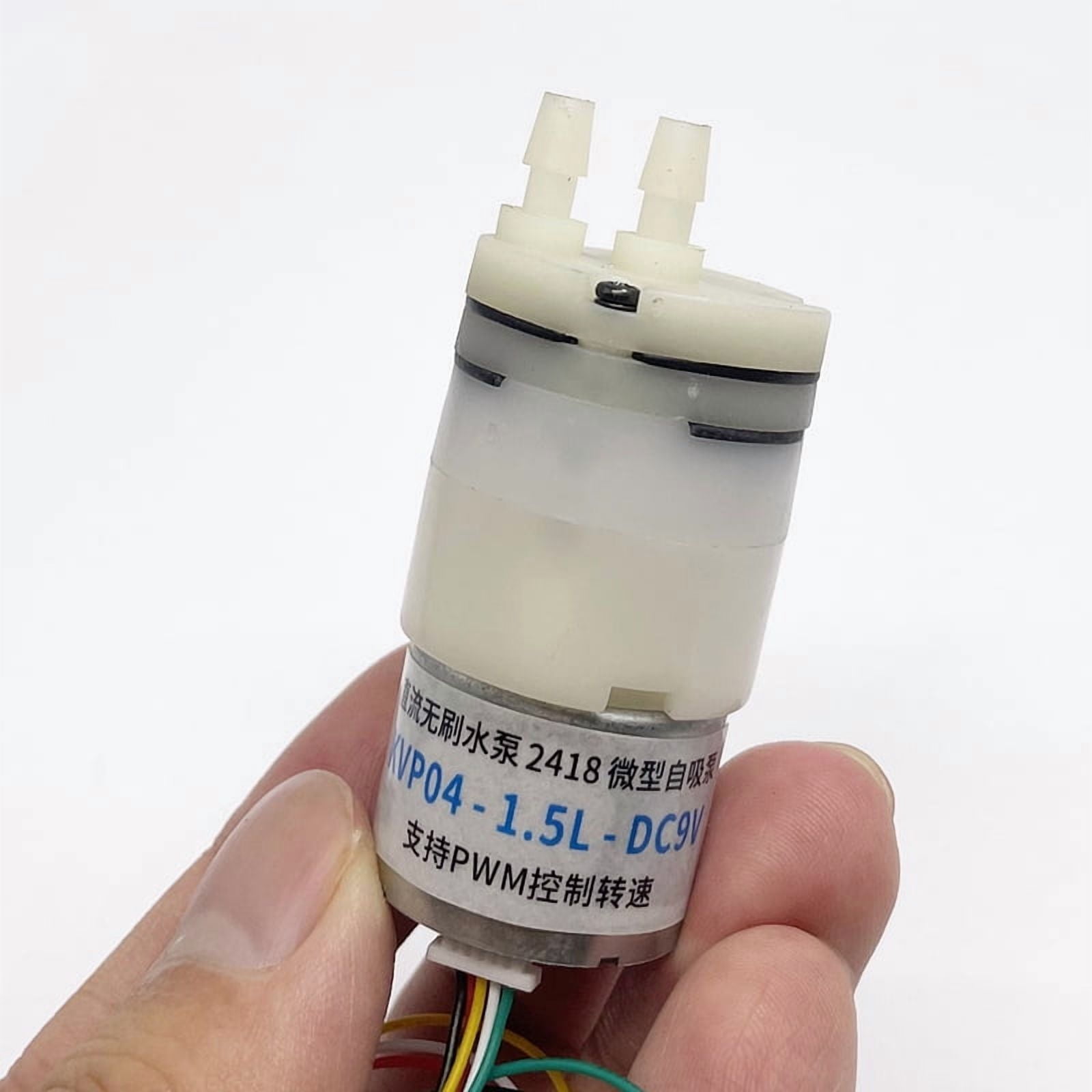 DC 6V-12V 9V Micro 2418 Brushless Motor Water Pump Diaphragm Dosing Metering Self Priming Water Pump PWM Control