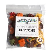 Buttons Galore Craft & Sewing Button Super Value Pack (Fall)