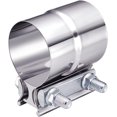 thumbnail image 1 of GFDYREE Exhaust Clamp, Lap Joint Band Clamp Stainless Steel (2.5 Inch), 1 of 5