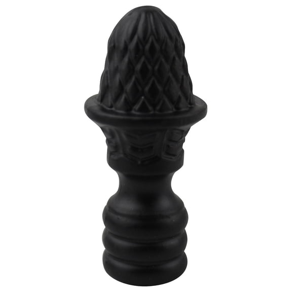 Urbanest Artichoke Lamp Finial, 1 11/16" Tall, Matte Black