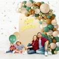 thumbnail image 4 of 136Pcs Balloon Garland Arch Kit Reusable Grey Blue Birthday Balloon Set Latex White Brown Balloons Prop Decoration for Wedding Party Birthday, 4 of 8