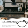 thumbnail image 3 of SKISUNO Support de Cuisinière à Gaz 1Pcs Noir Carré Haute Résistance pour Accessoires de Cuisinière à Gaz, 3 of 5
