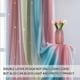 thumbnail image 2 of Cortinas Blackout XiDi Dream Star para Cuarto Infantil W52xL72cm Rosa Azul, 2 of 8