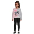thumbnail image 4 of Marvel Girls' Split Graphic Sweatshirt, Sizes 4-16, 4 of 13