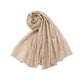 thumbnail image 5 of Bufanda de moda para mujer Bufanda de cabeza moderna para playa, viajes y actividades al aire libre , Beige, 5 of 8