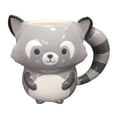 thumbnail image 1 of Taza de café de cerámica, taza de té atractiva, taza de jugo de leche novedosa, taza de leche de té de la mañana, taza de animal para Navida Mapache, 1 of 8
