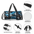 thumbnail image 6 of KLL Football Time Duffle Bag For Men Women Sport Gym Fitness Tote Travel Training Workout Basketball Football Weekender, 6 of 8