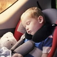 thumbnail image 2 of Travel Pillow for Kids Toddlers, Animal Neck Pillow Head Chin Support Pillow U Shaped Cushion Plush, Soft Neck Head Chin Support Pillow, Gifts for Children[Black Cat], 2 of 9