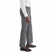 Dockers Mens Signature Go Straight Fit Khaki Smart 360 Tech Pants (Regular and Big & Tall), Car Park Grey, 40W x 32L
