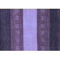 thumbnail image 1 of Ahgly Company Indoor Rectangle Abstract Blue Modern Area Rugs, 2' x 4', 1 of 4