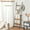 Brown, variant on TPJKAM 5-Tier Blanket Ladder w/ 10 Hooks – Farmhouse Wood Wall Rack for Towels, Quilts, Throws – Brown/Black