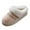Beige, variant on SKIYLEVZ Women's Winter Fuzzy Slippers Comfortable Soft Arch Fleece Lined Slipper Slip On Footwear Cozy Flat Platform House Slippers Non-Slide Winter Slipper