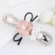 thumbnail image 1 of Lady Beautiful Hair Accessories Rhinestone Flower Pattern Hairpin Jewelry (Light Pink), 1 of 1