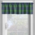 thumbnail image 4 of Ambesonne Plaid Valance & Curtain, Grunge Vibrant Folkloric, 55"x24", Multicolor, 4 of 6