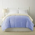 thumbnail image 2 of Modern Threads Reversible Blue & Cream All-Season Down Alternative Adult Bed Comforter, Queen, 2 of 16