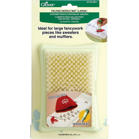 Clover Felting Needle Mat, Large, 6.25"X4.5"X2.25