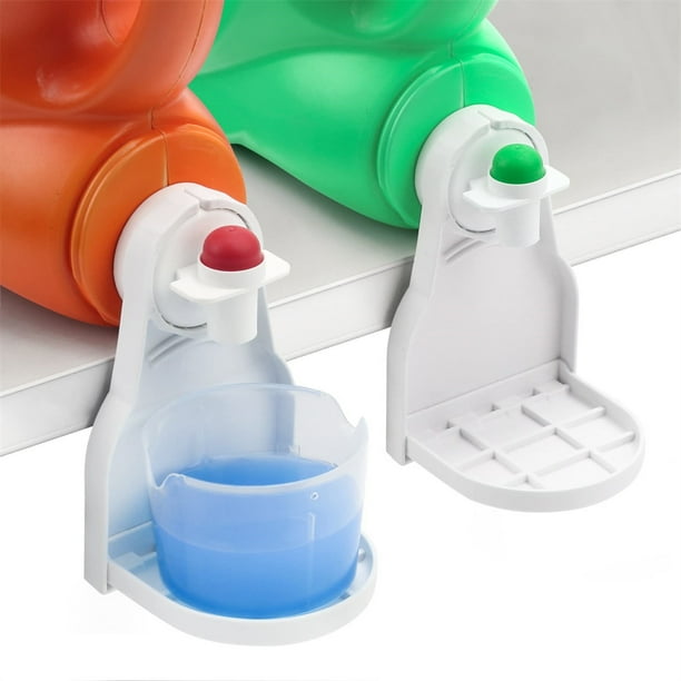 2Pcs Laundry Detergent Cup Holder,Foldable Laundry Detergent Drip