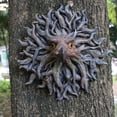 thumbnail image 4 of 2x Divertido árbol de águila Colgante Estatua Decoración Adornos Césped Al Aire Libre Cabeza de Animal Hogar Decorativo Fantasía Películas Accesorios Macarena estatua de cabeza de águila, 4 of 8