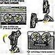 thumbnail image 4 of Dual Car Fan, Portable Vehicle Fan, Vehicle-mounted Usb Fan, 360 Rotat, Car Ing, Car Fan, Desk Fan With 3-speed, 4 of 4