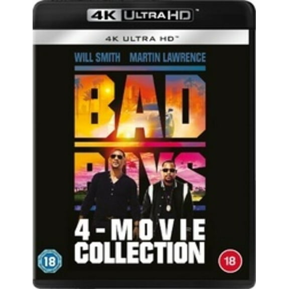 Bad Boys: 4-Movie Collection (4K Ultra HD), Sony Uk, Action & Adventure