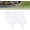White, variant on Imitation Stone Garden Fence – 2026 Upgraded No-Dig Interlocking Faux Stone Landscape Edging, 9 Inch Tall Decorative Border with Reinforced Stakes for Flower Bed, Lawn, Path, Yard (Gray,10pcs)