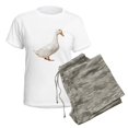 thumbnail image 5 of CafePress - Duck Women's Light Pajamas - Women's Short Sleeve Print T-Shirt and Pants Light Cotton Pajama Set, 5 of 7