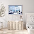 thumbnail image 4 of Cuadros Decorativos 5D Kit DIY Cat By The Window Pintura de diamante de taladro redondo completo (sz1078) Tmvgtek embutido en tela, 4 of 7
