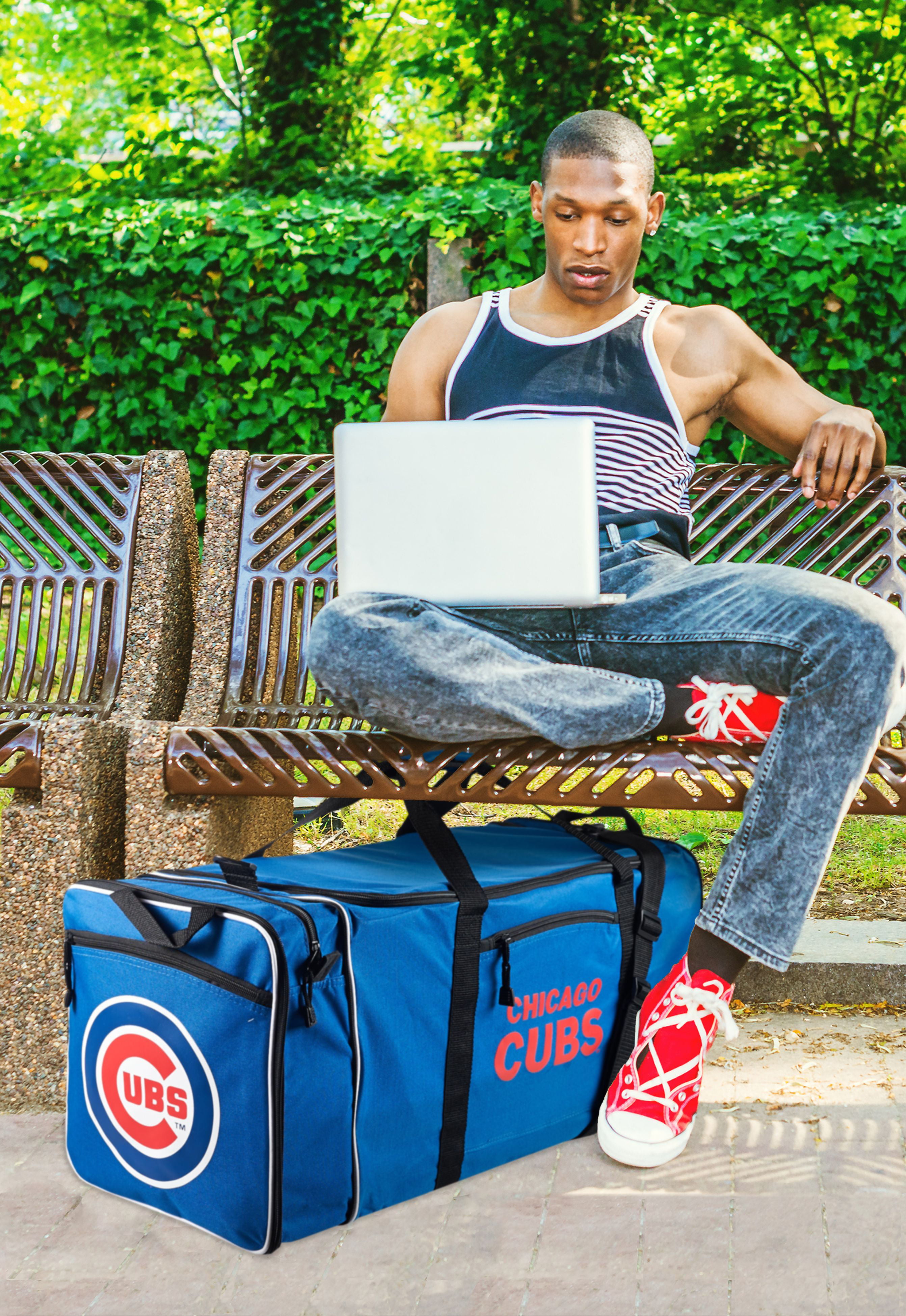 Chicago Cubs Steal Duffel Bag Royal