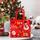 thumbnail image 4 of Bolsas de Regalo Navideñas No Tejidas (Paquete de 5) | Bolsa Reutilizable para Compras Navideñas En Rojo y Azul | Bolsas para Envolver Regalos Festivos (32 X 27 X 10 Cm) | Bolsas Multiusos para Dulce, 4 of 6