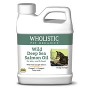 Wholistic Pet Organics Wild Salmon Oil 8oz Liquid