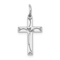 thumbnail image 1 of Sterling Silver Laser Designed Cross Pendant, 1 of 4