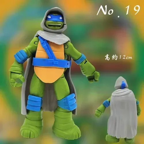 Playmates Mutant s Action Figure Raphael Donatello Joints Movable Table Ornaments Model Toy Kids Gifts