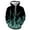 Green/Black, variant on SYMOID Men's Zip-Up Hoodie Size XS, Khaki - Durable Wrinkle-Free Machine Washable for Casual Daily & Lounge Wear