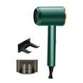 thumbnail image 2 of High-Power Hair Dryer, 800W, Ionic Low Radiation, 3 Speeds 3 Temperatures, with Long Nozzle Stand, Fireproof Plastic, Green, for Home Salon, 2 of 8