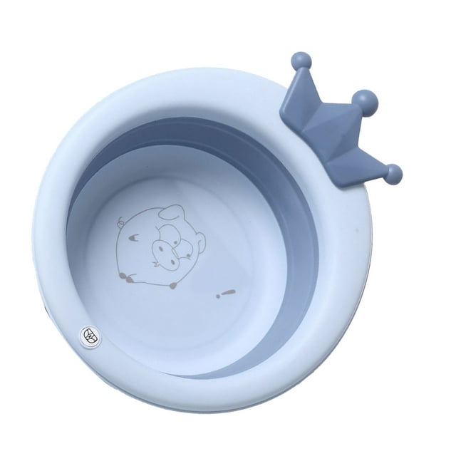 Lavabo Plegable Para Bebé, Diseño de Dibujos Animados, Lavabo Portátil para Niños, Hecho de PlásTiCO, Color Unisex