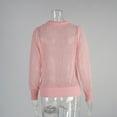 thumbnail image 6 of MESSUEN Wool Sweater Women Cozy Sweaters for Women Crew Neck Sweater for Women Sweater Top Womens Dress Shirts Womens Tops Summer Womens Fashion Pink M, 6 of 9
