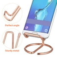 thumbnail image 5 of AURARMLET 2-Pack Metal Desktop Phone Stands with Electroplated Finish for Office and Home Use, and Stylish Holders, 5 of 6
