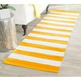 thumbnail image 2 of Safavieh Montauk Yellow Contemporary Rug - Runner 2'3" x 9', 2 of 4
