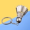 thumbnail image 2 of Llavero de bádminton de metal, genial llavero para coche, bolso, decoración, regalo creativo., 2 of 5