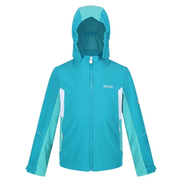 Regatta - Chaqueta Softshell Acidity V para Niños/Niñas (Esmaltado, Turquesa)