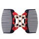 thumbnail image 1 of Peines dobles con cuentas vintage para mujer, accesorio para el cabello, herramienta de peinado (rojo), 1 of 4