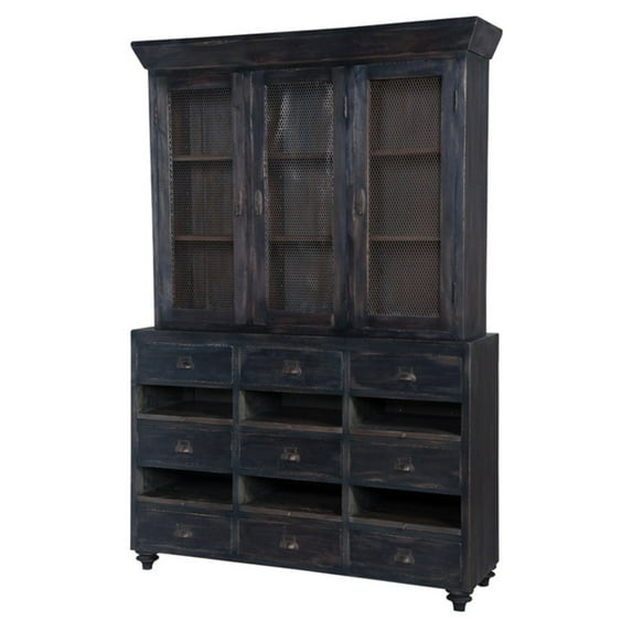 European Farmhouse Display Cabinet