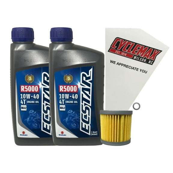 Cyclemax Genuine OEM Standard Oil Change Kit fits 2000-2023 Suzuki DR-Z400