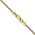 thumbnail image 3 of Auriga Fine Jewelry 10K Yellow Gold 1.5mm Parisian Wheat Chain Bracelet 8" for Women, 3 of 6