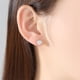 thumbnail image 2 of Joyas Pendientes Pendientes de moda redondos blancos Pendientes de ópalo con piedra natural Pendientes de ópalo, 2 of 5
