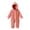Pink, variant on YDFCWXW Baby Girl Winter Hooded Jumpsuit Romper Baby Warm Snowsuit Clothes Set (Pink, 6-12 Months)